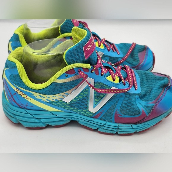 New Balance Shoes - New Balance 880v4 Women's Running‎ Shoes Turquoise Neon Pink Size 7